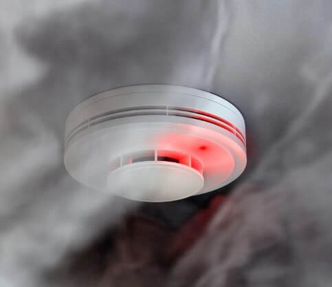 Capture smoke detector